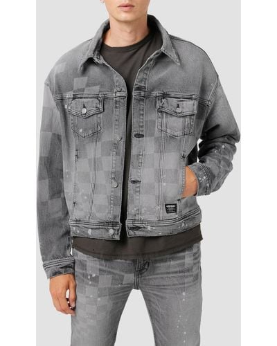 Hudson Jeans Trucker Jacket - Grey