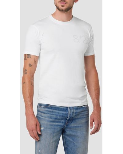 Hudson Jeans X Brandon Williams Integrity Tee - White