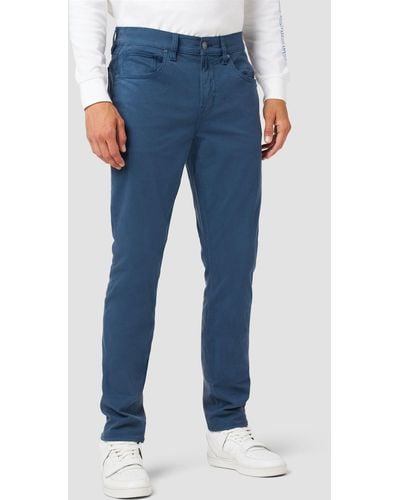 Hudson Jeans Blake Slim Straight Twill Pant - Blue