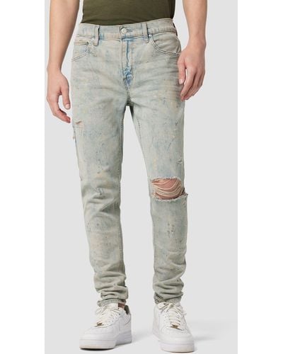 Hudson Jeans Zack Side Zip Skinny Jean - Multicolour