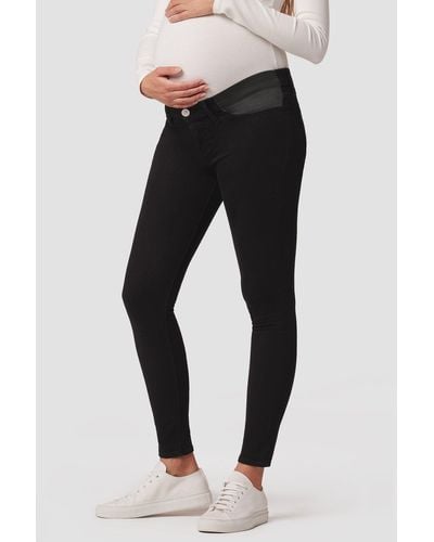 Hudson Jeans Nico Maternity Super Skinny Ankle Jean - Black