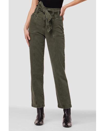 Hudson Jeans Utility Straight Ankle Jean - Green