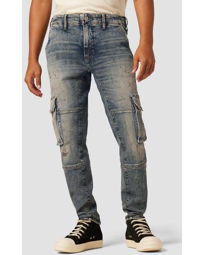 Hudson Jeans Reese Straight Cargo - Blue