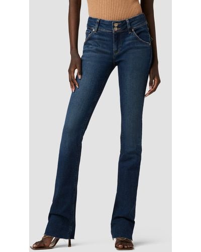 Hudson Jeans Beth Mid-rise Baby Bootcut Jean - Blue
