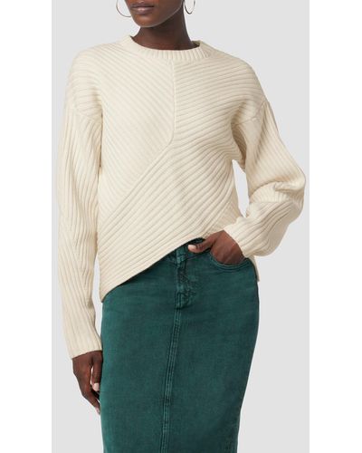 Hudson Jeans Front Wrap Sweater - Green