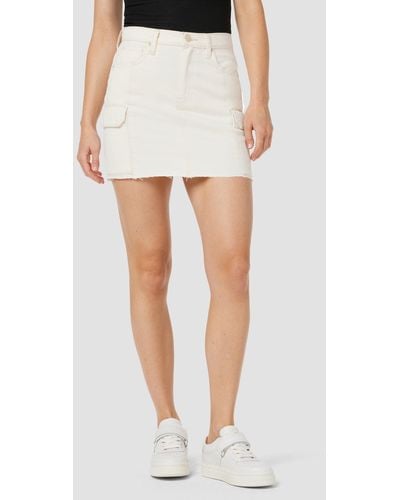 Hudson Jeans Cargo Viper Skirt - White