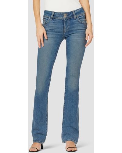 Hudson Jeans Beth Mid-rise Baby Bootcut Jean - Blue