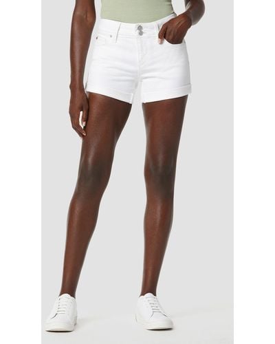 Hudson Jeans Croxley Mid-rise Short - White