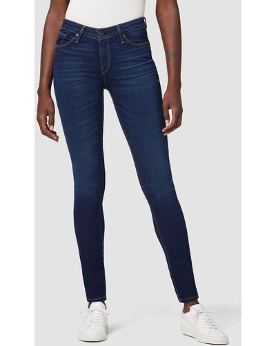 Hudson Jeans Krista Low-rise Super Skinny Jean - Blue