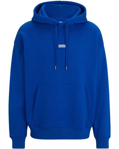 HUGO Sweatshirt NAZARDO - Blau