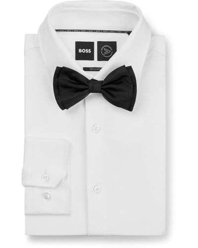 BOSS Silk Bow Tie And Cummerbund Gift Set - Black