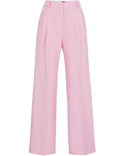 HUGO Stoffhose Havira 10259307 01 - Pink