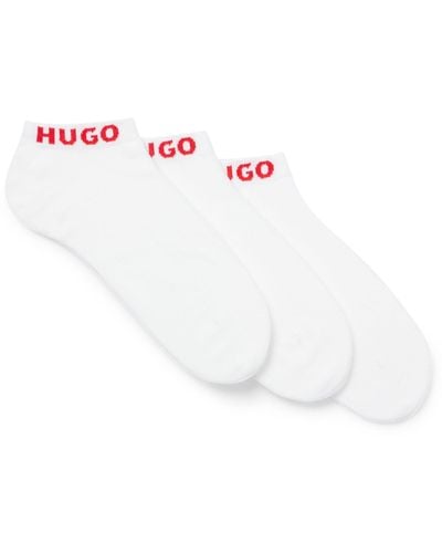 HUGO 3p Uni Cc ANKLE_SOCKS - Weiß