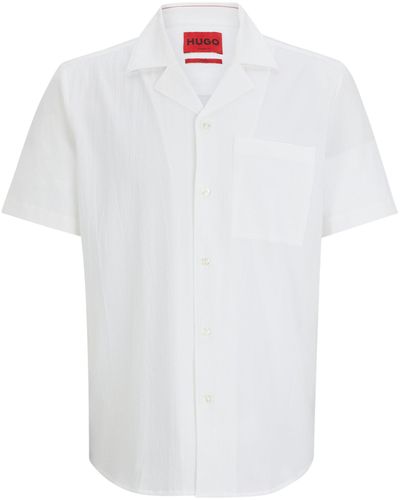 HUGO T-Shirt Ellino 10257846 01 - Weiß