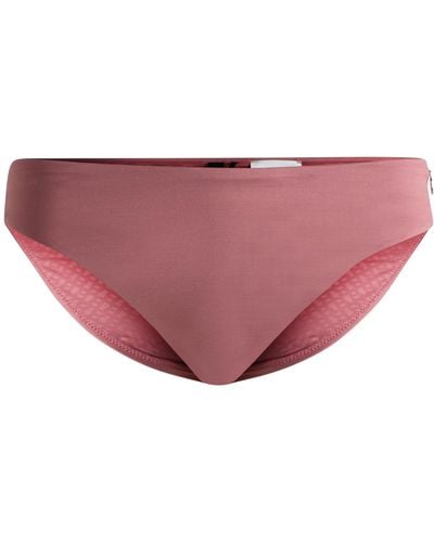 BOSS Bikini Bottoms With Logo Charm - Pink