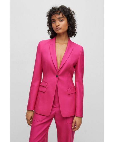 BOSS by HUGO BOSS Blazers, sport coats and suit jackets for Women | Online  Sale up to 75% off | Lyst