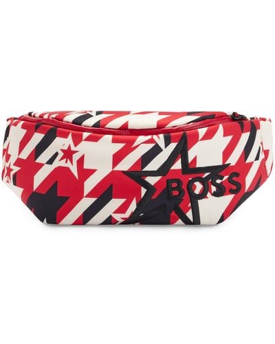 BOSS X Perfect Moment Softshell Belt Bag With Special Branding - Red