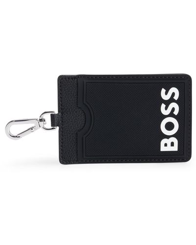 BOSS by HUGO BOSS Branded Card And Airtag Holder Gift Set - Black