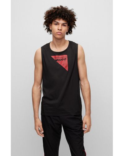 BOSS by HUGO BOSS Sleeveless t-shirts for Men | Online Sale up to 40% off |  Lyst