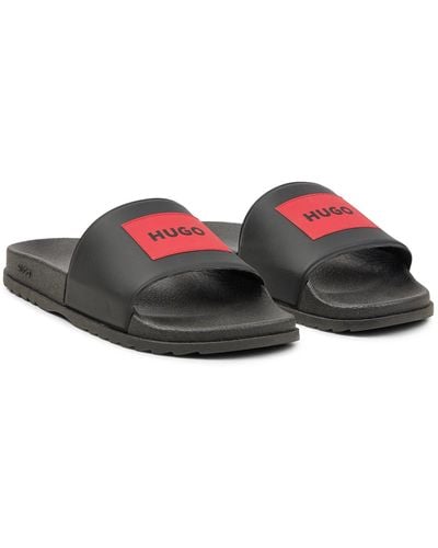 HUGO Leather sandals for Men | Online Sale up to 15% off | Lyst Canada
