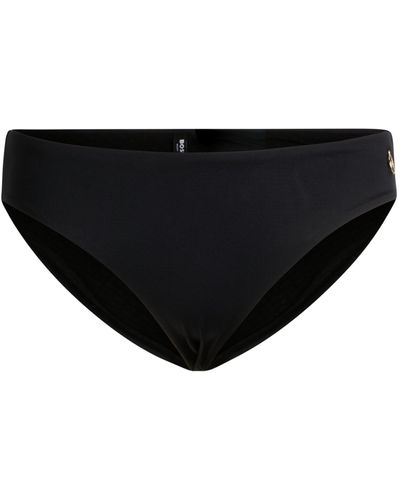 BOSS Bas de bikini avec breloque logo - Noir