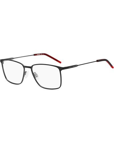HUGO Full-metal Optical Frames With Red End-tips - Multicolour