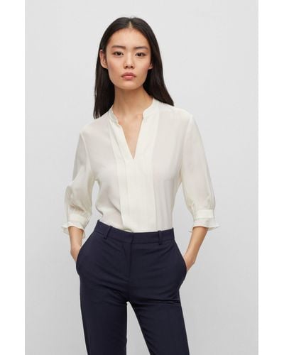 BOSS by HUGO BOSS Blouses for Women | Online Sale up to 80% off | Lyst