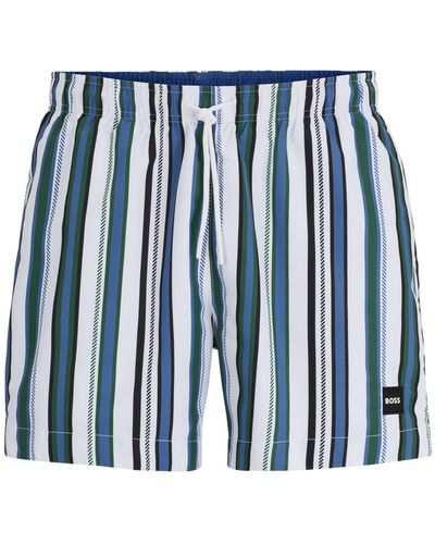 BOSS Badeshort ISO - Blau