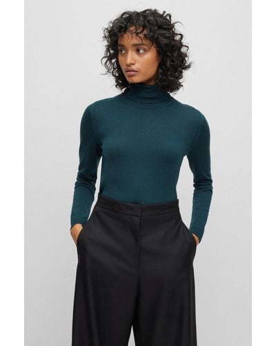 Jers is y prendas de punto en Azul de BOSS by HUGO BOSS de mujer