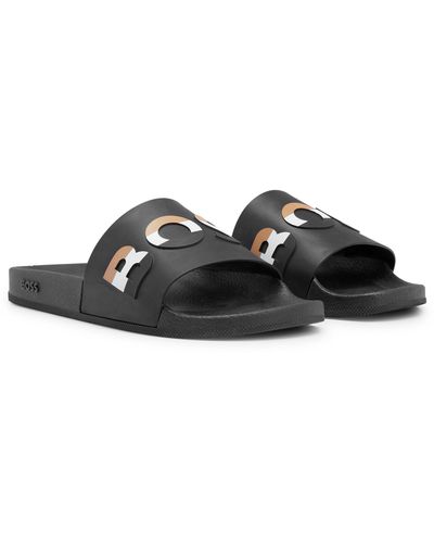 BOSS by HUGO BOSS Sandals, slides and flip flops Men Online Sale up to 50% off | Lyst