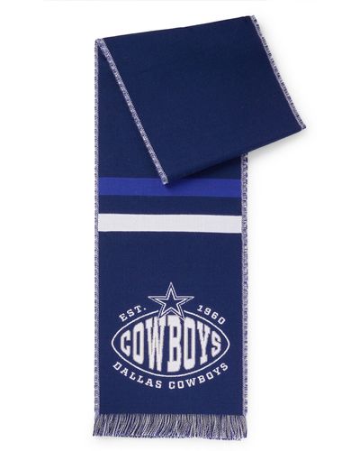 BOSS X Nfl Logo Scarf With Dallas Cowboys Branding - Blue
