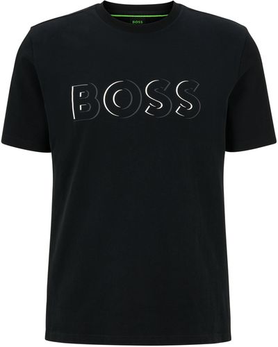 BOSS by HUGO BOSS T-Shirt TEE 5 Regular Fit - Schwarz