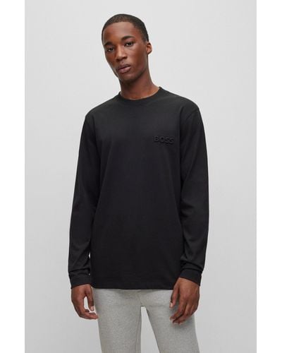 T-shirts à manches longues BOSS by HUGO BOSS pour homme | Réductions en  ligne jusqu'à 50 % | Lyst