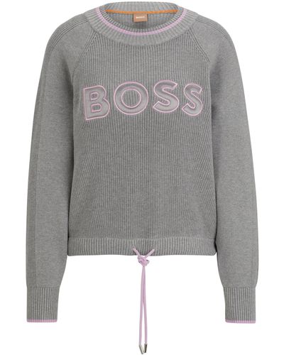 Damen-Pullover von BOSS by HUGO BOSS | Online-Schlussverkauf – Bis zu 52%  Rabatt | Lyst DE