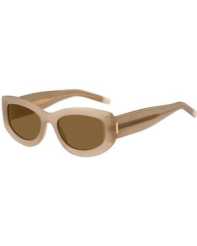 BOSS Translucent-acetate Sunglasses With Logo Details - Multicolour