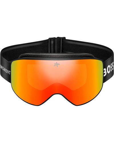 BOSS X Perfect Moment-skibril Voor Alle Genders - Oranje