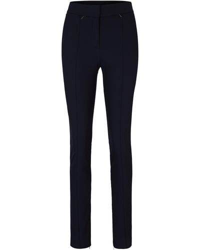BOSS Extra Slim-Fit Hose aus schnell trocknendem Stretch-Gewebe - Blau