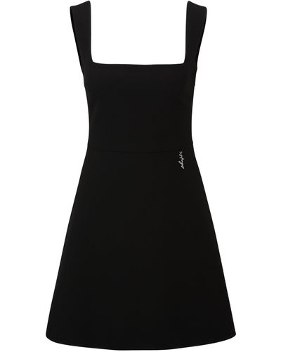 HUGO Mini-jurk Met Metallic Logodetail - Zwart