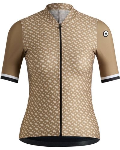 BOSS X Assos Training Jersey With Stretchable Secure Rear Pockets - Natural