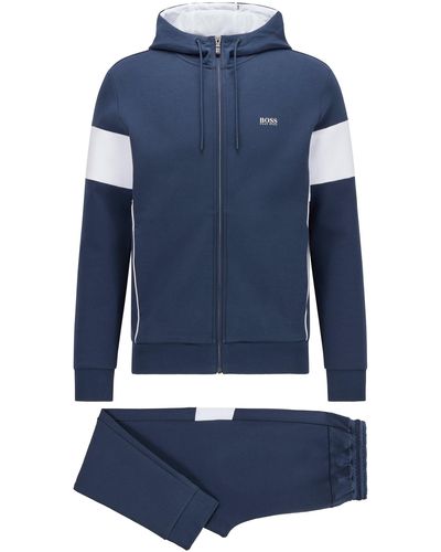 Boys hugo boss tracksuit sale top