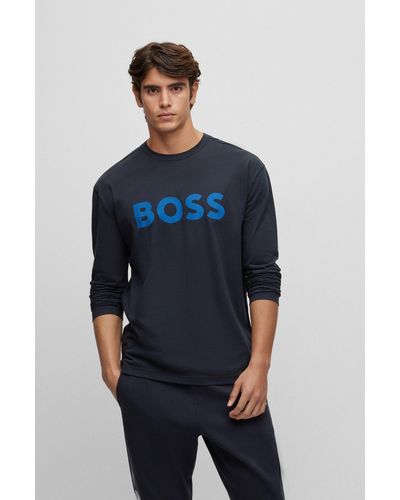 BOSS by HUGO BOSS Long-sleeve t-shirts for Men | Online Sale up to 66% off  | Lyst Canada