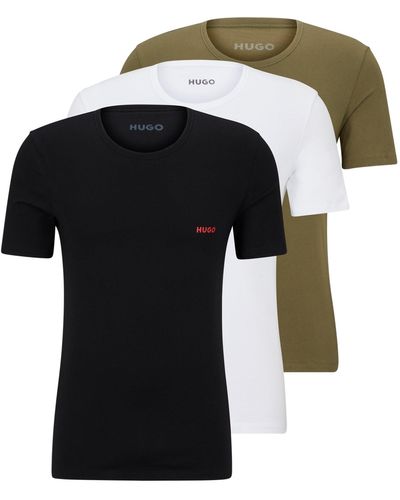 BOSS by HUGO BOSS Kurzarm T-Shirts für Herren | Online-Schlussverkauf – Bis  zu 30% Rabatt | Lyst AT