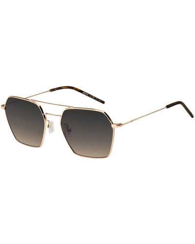 BOSS Steel Sunglasses With Double Bridge - Multicolor