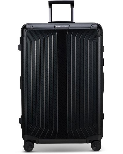 BOSS Valise en aluminium anodisé à carreaux et monogrammes | Samsonite - Noir