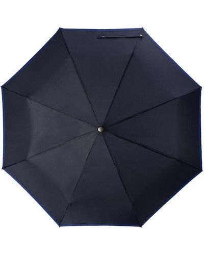 BOSS Pocket Umbrella With Blue Border