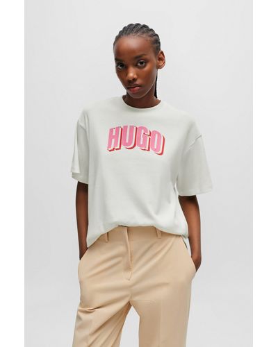 BOSS by HUGO BOSS T-shirts for Women | Online Sale up to 60% off | Lyst