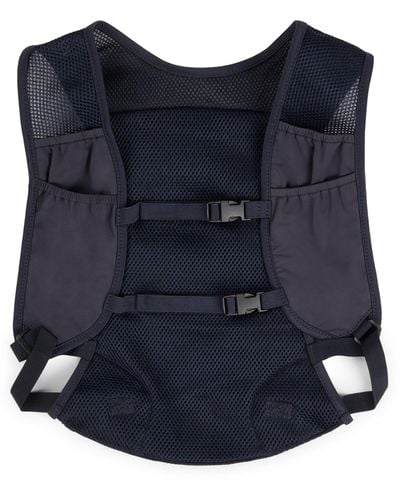 BOSS Running Vest With Adjustable Straps And Zipped Pocket - Blue