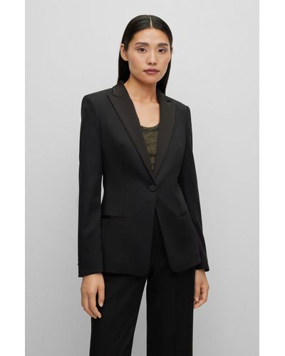 BOSS by HUGO BOSS Blazers, sport coats and suit jackets for Women | Online up to 60% off | Lyst