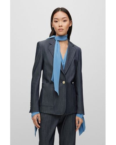 BOSS by HUGO BOSS Blazers, sport coats and suit jackets for Women | Online  Sale up to 78% off | Lyst