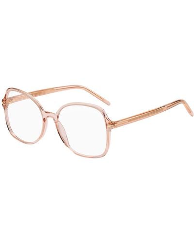 BOSS Pink-acetate Optical Frames With Gold-tone Hardware